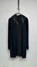 Rick Owens Leather-hybrid Light Coat