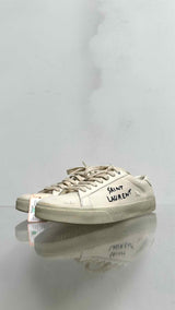 Saint Laurent Court Classic Canvas Sneakers