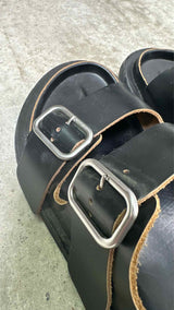 Jil Sander X BIRKENSTOCK Leather Slingback Sandals