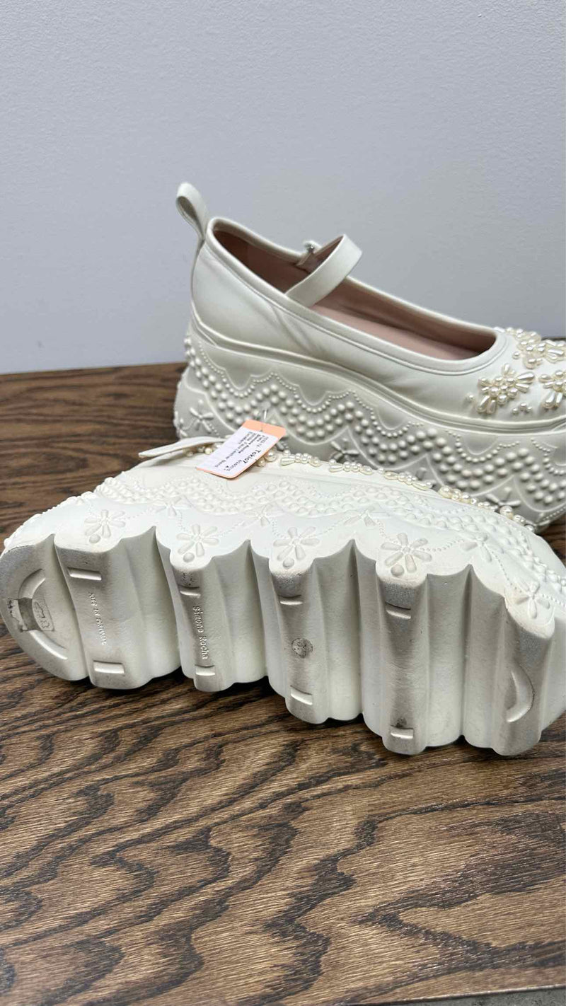 Simone Rocha Platform Beaded Ballet Flats