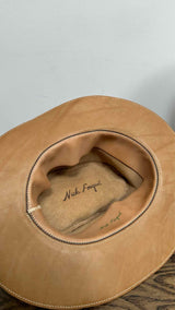 Nick Fouquet Beau Soleil Leather Hat