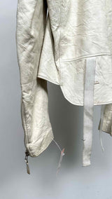 Helmut Lang Archive Cut-out Bondage Biker Leather Jacket