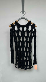 Junya Watanabe Knit Cut-Work Detail Sweater