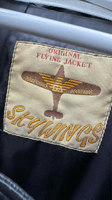 Emporio Armani Skywings Leather Coat