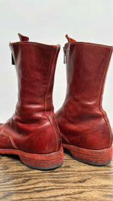 GUIDI Flat Zip Boots