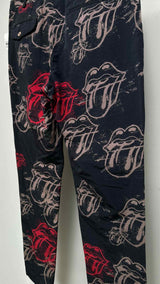 Comme Des Garcons Homme Plus X Rolling Stones Print Pants
