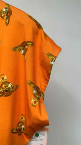 Vivienne Westwood N/S Orb-printed Asymmetrical T-shirt