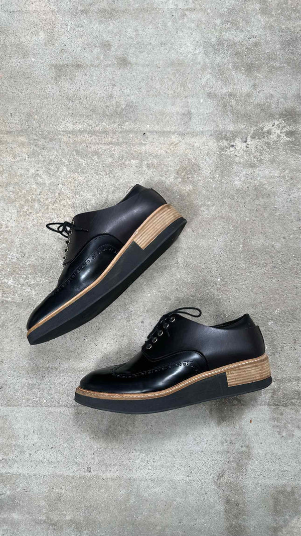 Diego Vanassibara X Mihara Yasuhiro Double Upper Side shoes