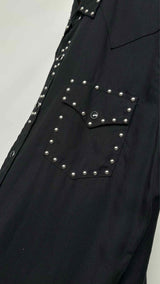 Saint Laurent Studded Western Shirt