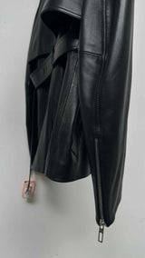 Sportmax Two-Piece Nappa Belted Leather Jacket