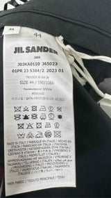 Jil Sander Belted Bottom-slit Wide Pants