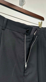 Comme Des Garcons Homme High-waisted Cropped Pants