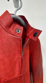 MA+ Leather Biker Jacket