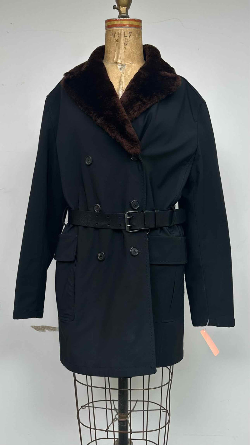 Prada Fur-lining Trench Coat