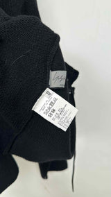 Yohji Yamamoto Pour Homme Leather-string Oversized Sweater