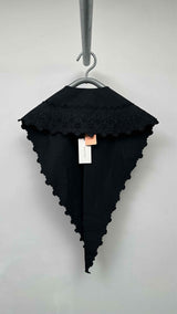 Simone Rocha Embroidered-trim Long Pointed Collar