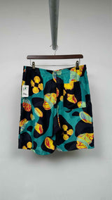 LOEWE X Paula's Ibiza Shell Print Silk Easy Shorts