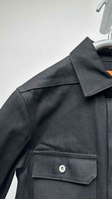 DRKSHDW Long Denim Shirt Coat