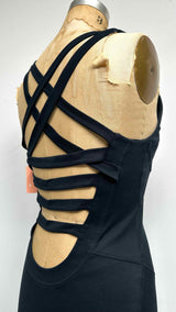 Helmut Lang Archive Back Cut-out Bondage Dress
