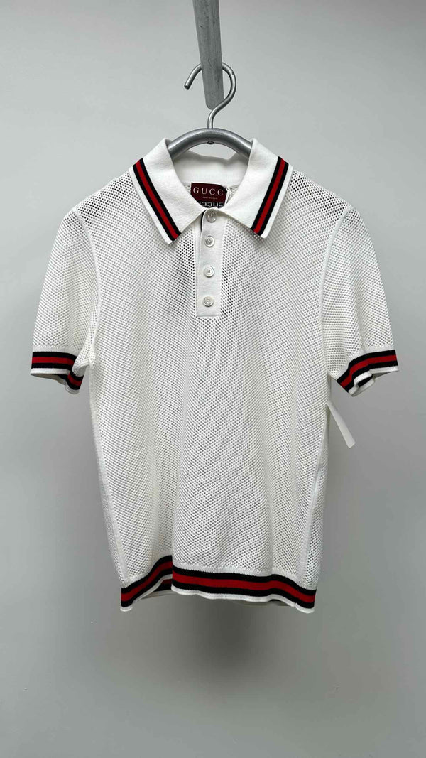 Gucci Mesh Polo Shirt