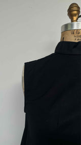 Rick Owens N/S Mock-neck Back-zip Mini Dress
