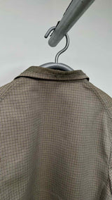 Comme Des Garcons Homme Plus Graphic-lining Plaid Blazer Jacket