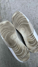 Dries Van Noten Suede-trim Leather Sneakers