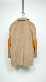 Acne Studios Tweed Elbow-patched Coat
