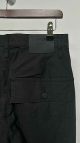 Issey Miyake Asymmetrical-Seam Flare Pants