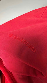 Balenciaga Upcycled Valentine Hoodie