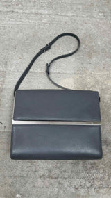 Margiela Leather/Mirror Shoulder Bag