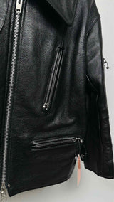 Junya Watanabe Portrait-Collar Leather Jacket