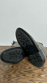 Saint Laurent William Studded Leather Combat Boots