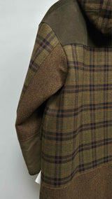 Junya Watanabe MAN Wool Tweed-switched Coat