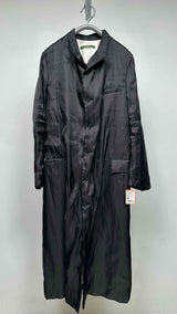 Paul Harnden Silk-mesh Covered Long Coat