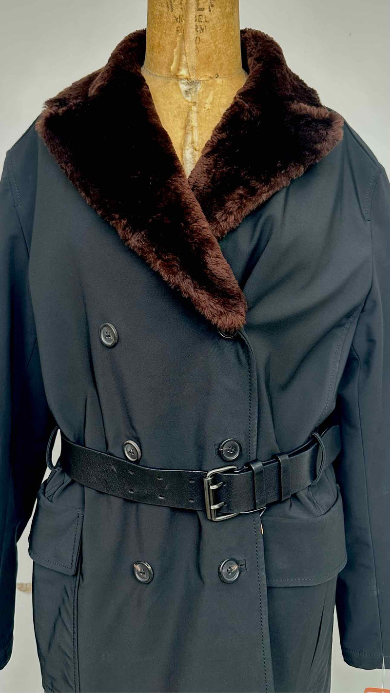 Prada Fur-lining Trench Coat