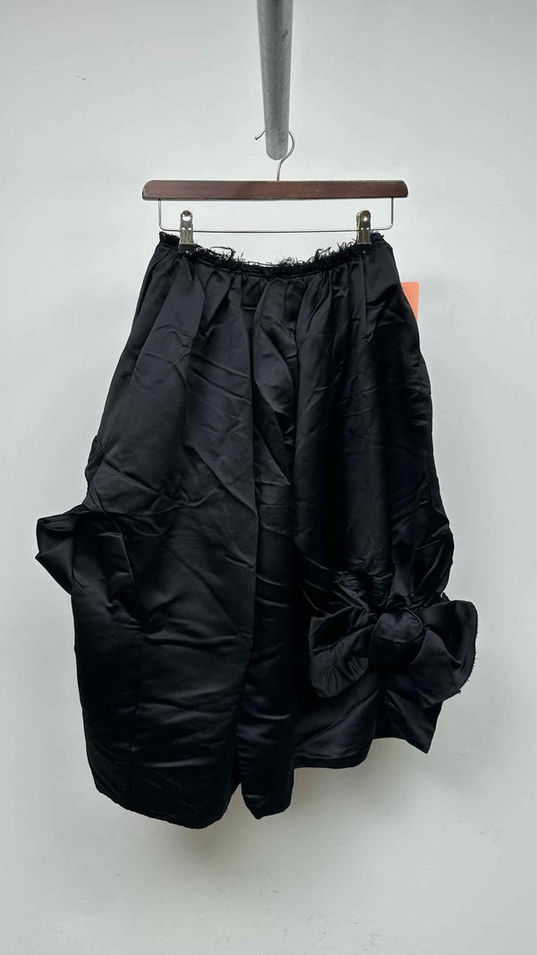 Comme Des Garcons Comme Des Garcons Bow-detailed Cropped Balloon Pants