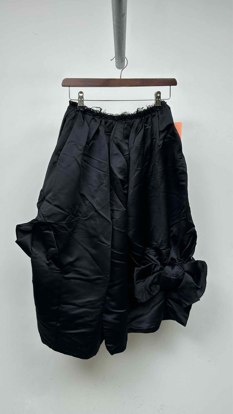 Comme Des Garcons Comme Des Garcons Bow-detailed Cropped Balloon Pants