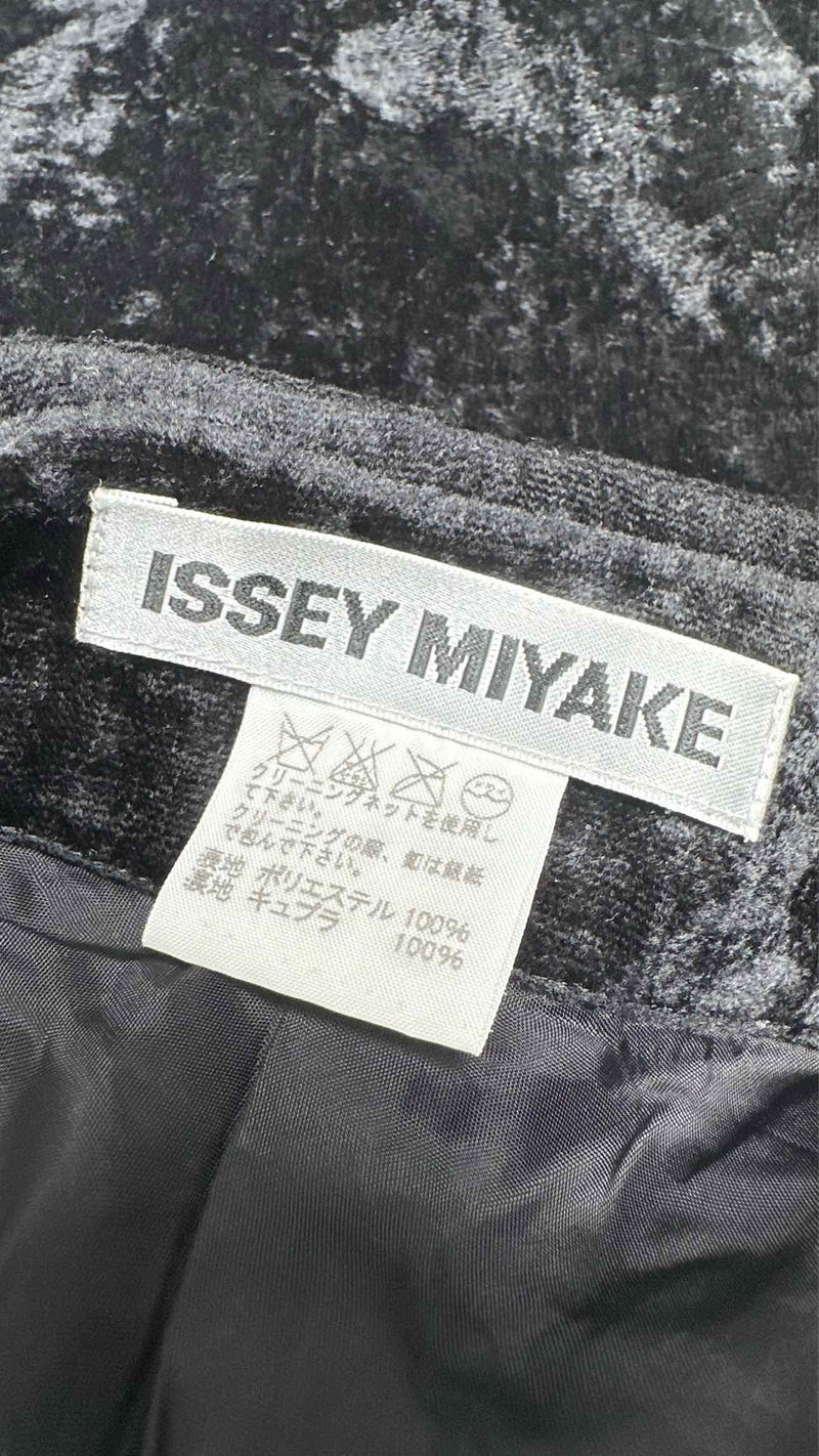 Issey Miyake Velvet Wrap Skirt