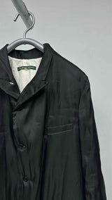 Paul Harnden Silk-mesh Covered Long Coat