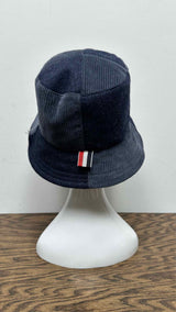Thom Browne Felt Corduroy Patchwork Bucket Hat