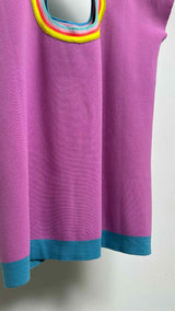 Christopher John Rogers N/S Circuler Hole-punch Knit Top