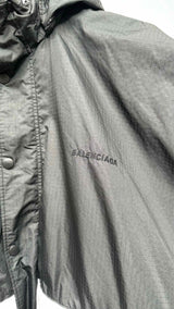 Balenciaga Reflective-stripe Parka