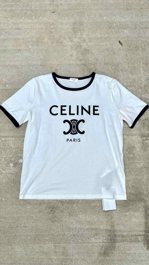 CELINE Triomphe Logo T-shirt