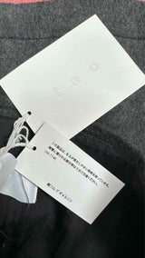 Tao Comme Des Garçons Belted Wrap Felt Mini Skirt