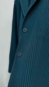 Homme Plisse Pleated Blazer Jacket