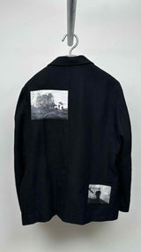 Undercover Patched Wool Blazer Jacket