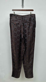 Comme Des Garcons Homme Plus Jacquard Satin Stripe Pants