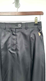 Peter Do Pleated Long Silk Skirt