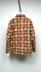 Moncler Down-lining Check Shirt Jacket